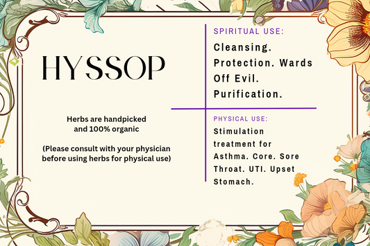 Hyssop - Mama Goddess Crystals N More