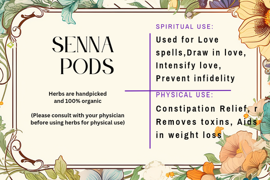 Senna Pods - Mama Goddess Crystals N More